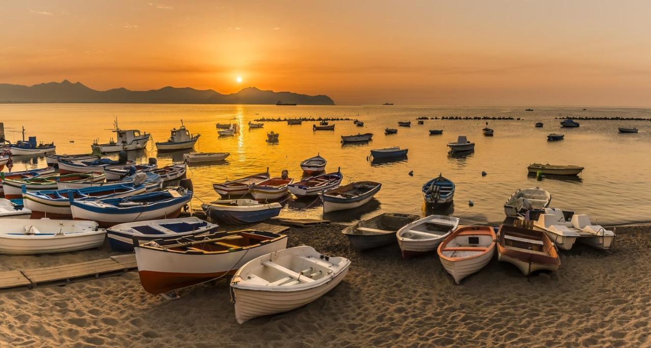 باغيريا Sea Room Aspra B&B المظهر الخارجي الصورة
