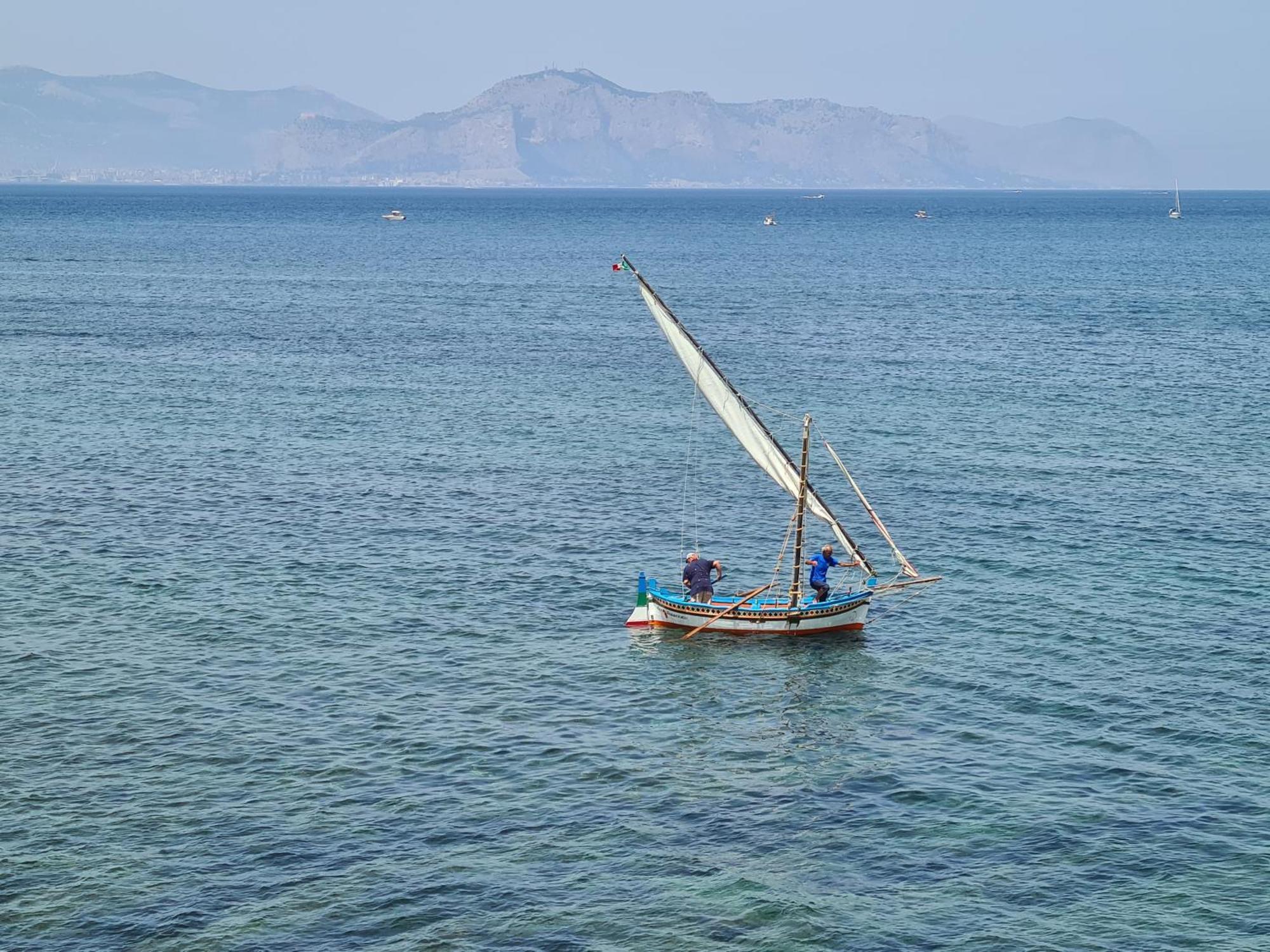 باغيريا Sea Room Aspra B&B المظهر الخارجي الصورة